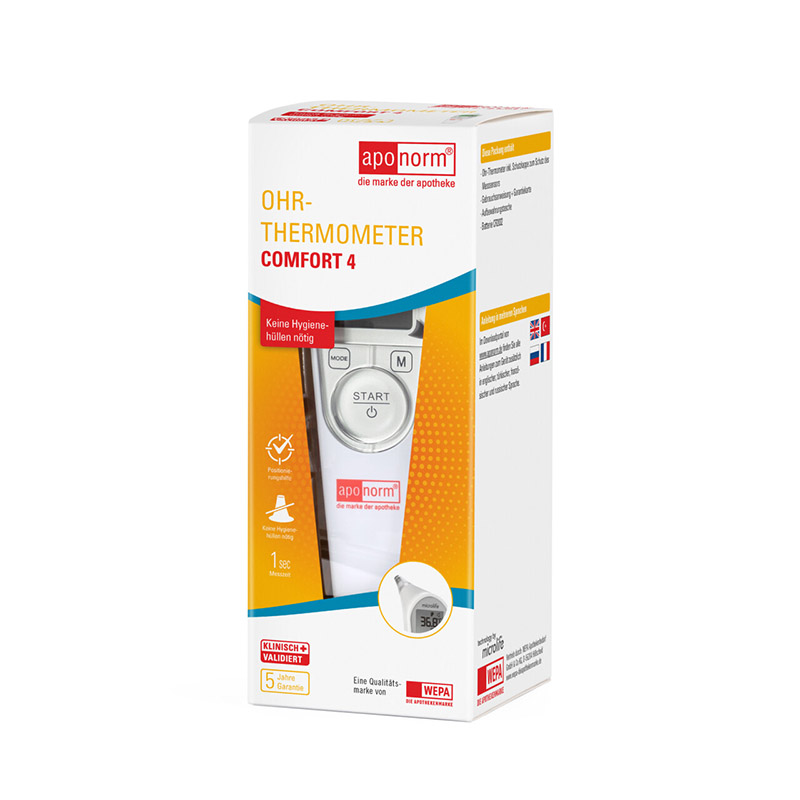 aponorm Fieberthermometer Ohr Comfort 4 1 St