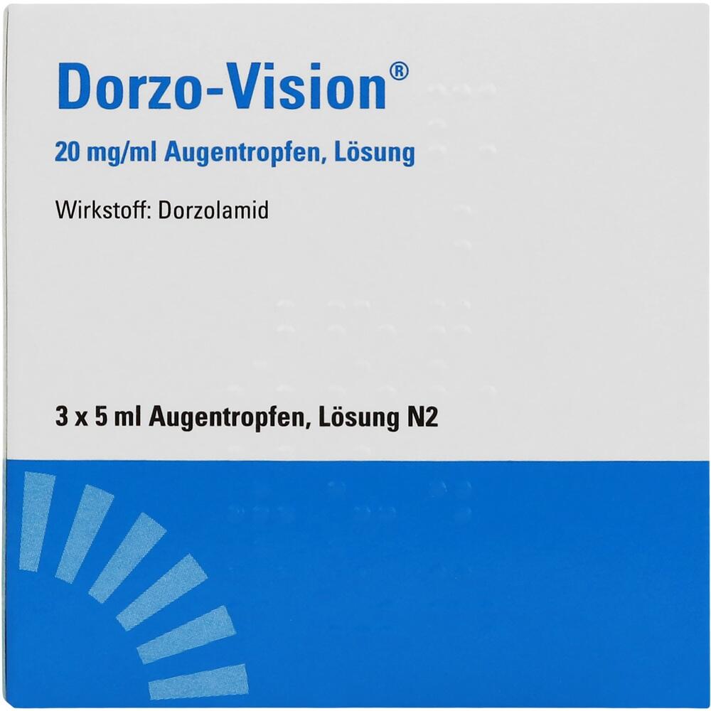 Dorzo-Vision 20mg/ml 3X5 ml Augentropfen