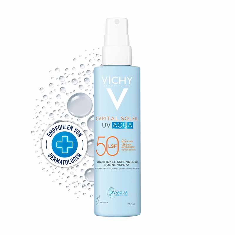 VICHY CAPITAL SOLEIL UV AQUA LSF 50 200 ml Spray