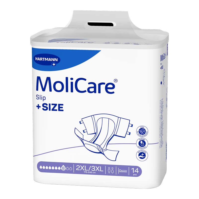 MoliCare Slip + SIZE 8 Tropfen 14 St