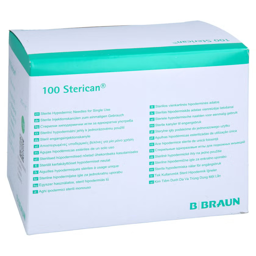 Sterican 21G 0,80x40mm grün 100 St Kanüle