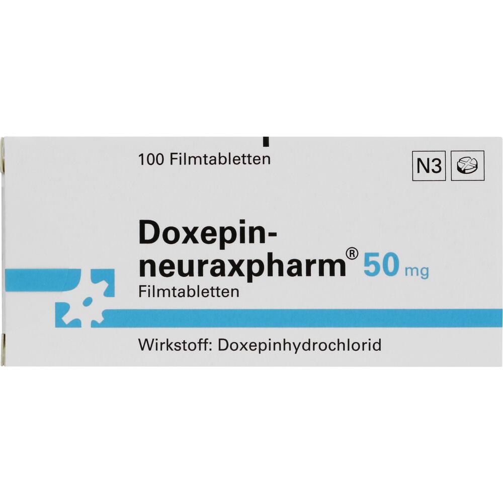 Doxepin-neuraxpharm 50mg 100 St Filmtabletten