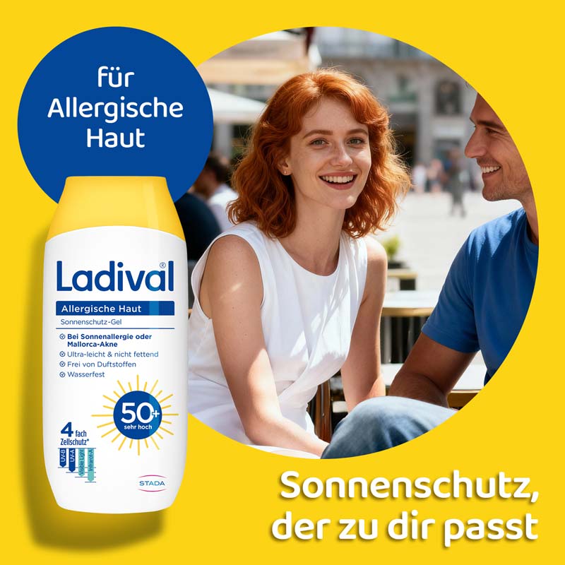 Ladival Allergische Haut Sonnenschutz-Gel LSF 50+ 200 ml Gel