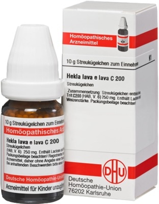 HEKLA lava e lava C 200 Globuli 10 g Globuli