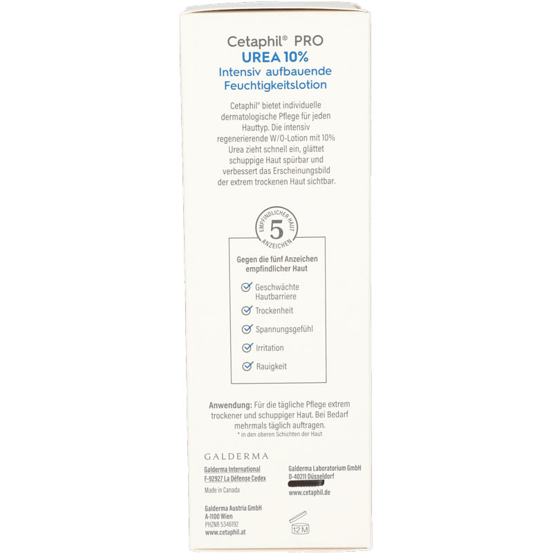 Cetaphil PRO UREA 10% Feuchtigkeitslotion  200 ml Lotion