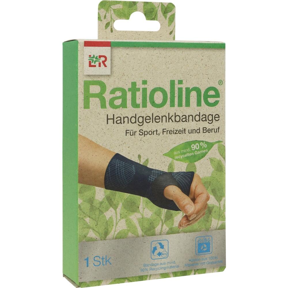 Ratioline Handgelenkbandage Gr. L 1 St Bandage