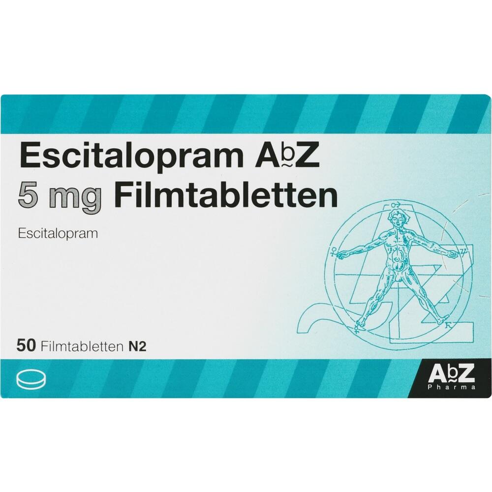 Escitalopram AbZ 5mg 50 St Filmtabletten
