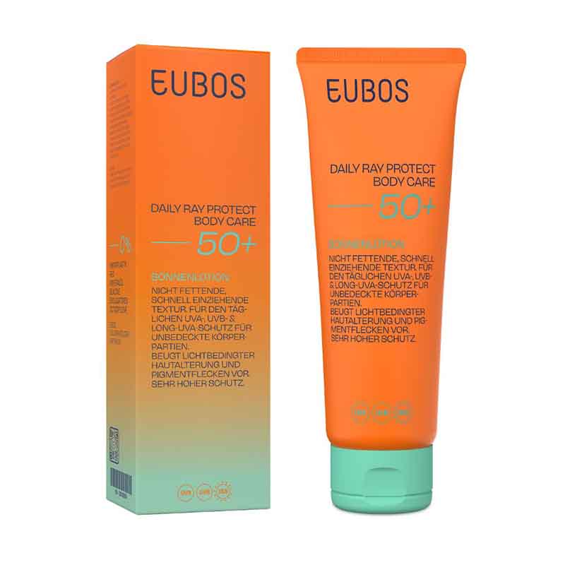 EUBOS DAILY RAY PROTECT BODY CARE 50+ 125 ml Lotion