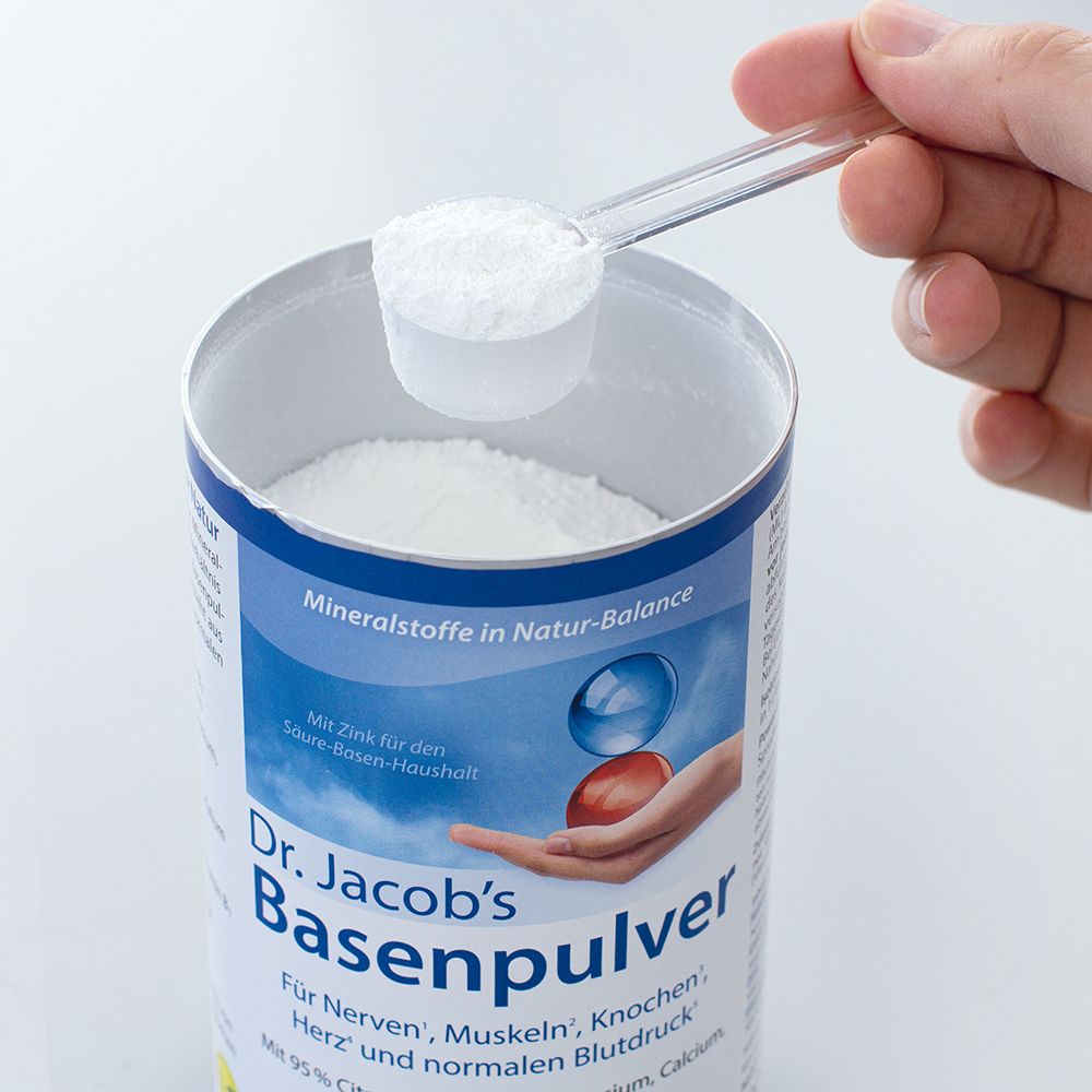 Dr. Jacob's Basenpulver Original Basen-Citrat-Mineralstoffe