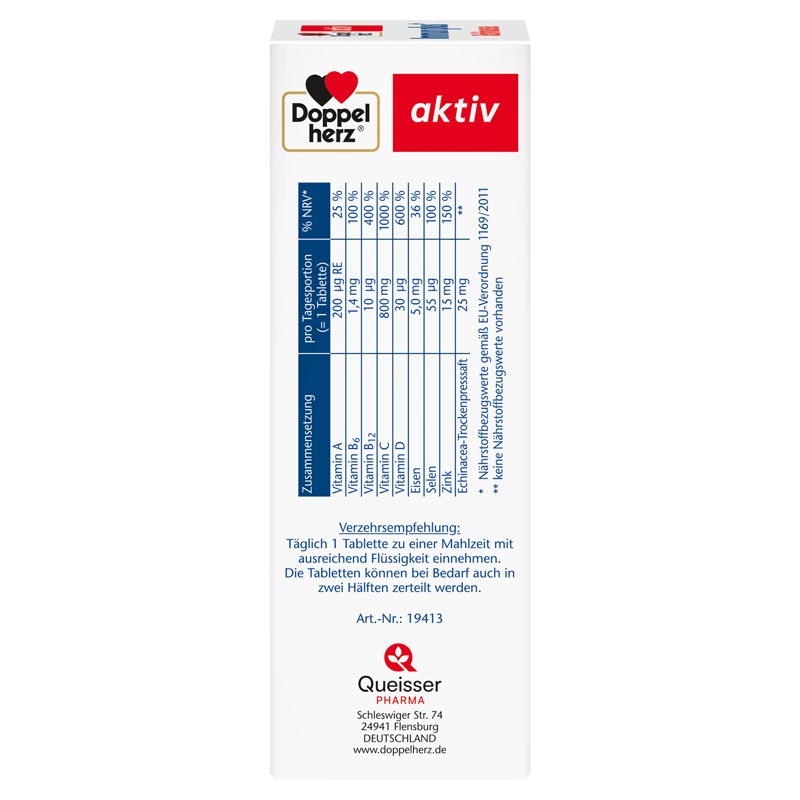 Doppelherz aktiv Immun plus+ Echinacea 120 St Tabletten