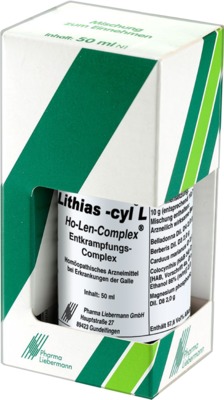 LITHIAS cyl L Ho-Len-Complex Entkrampfungskomplex 30 ml Tropfen
