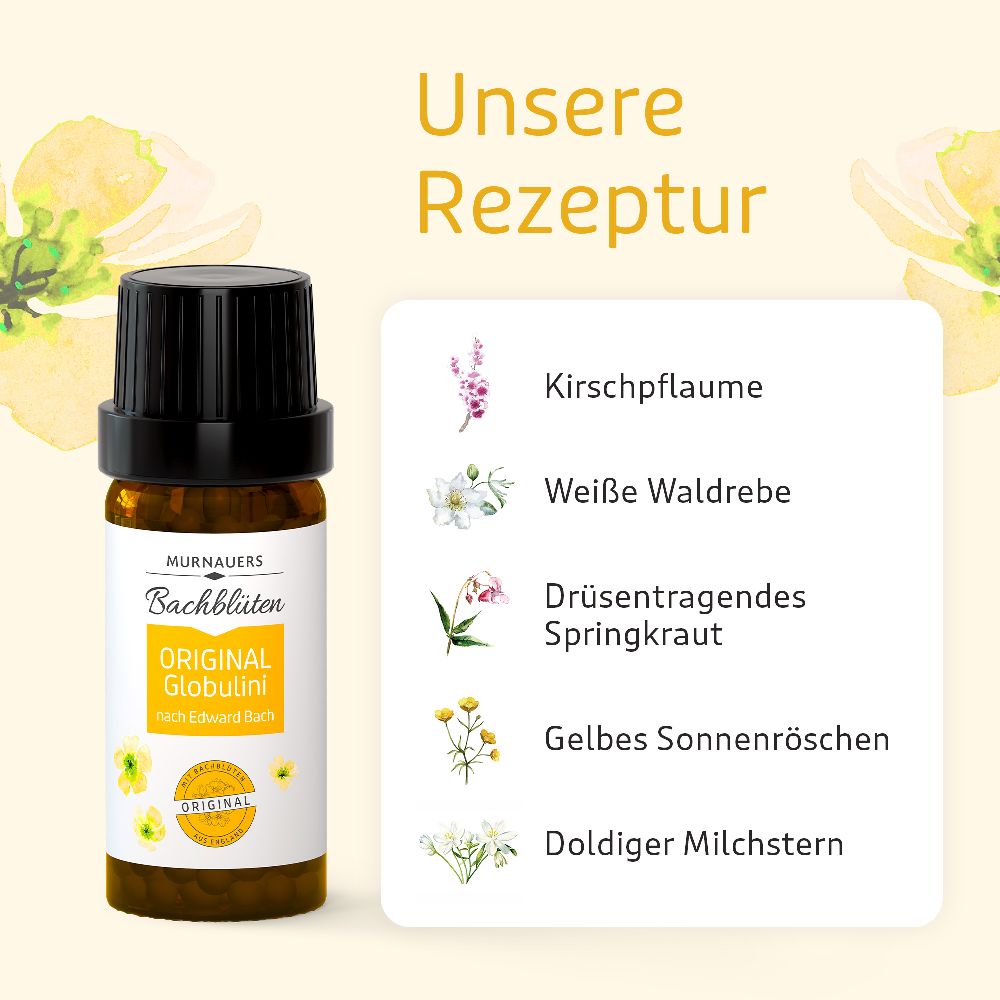 MURNAUERS Bachblüten ORIGINAL GLOBULINI nach Dr. Bach 10 g Globuli