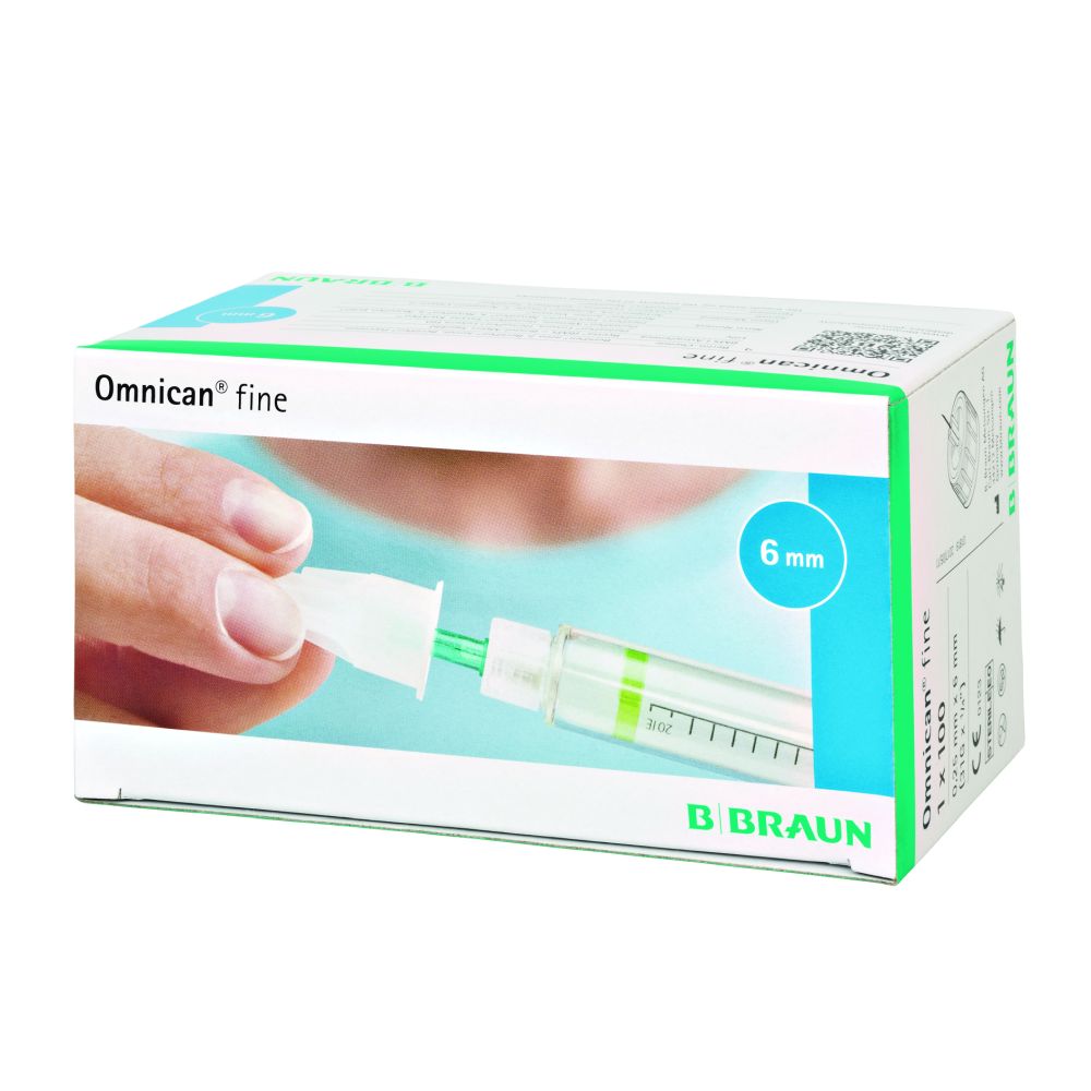 OMNICAN fine Pen Kanüle 31 G 0,25 x 6 mm 100 St Kanüle