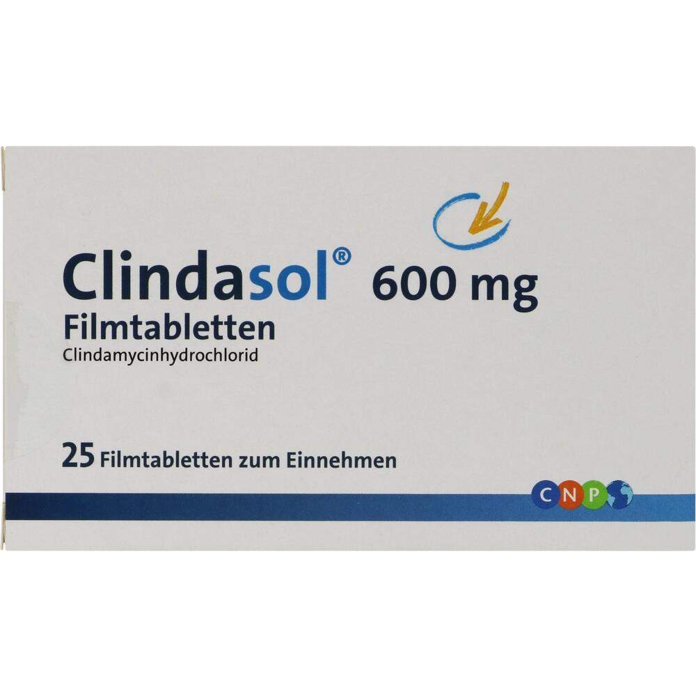 CLINDASOL 600 mg Filmtabletten 25 St Filmtabletten