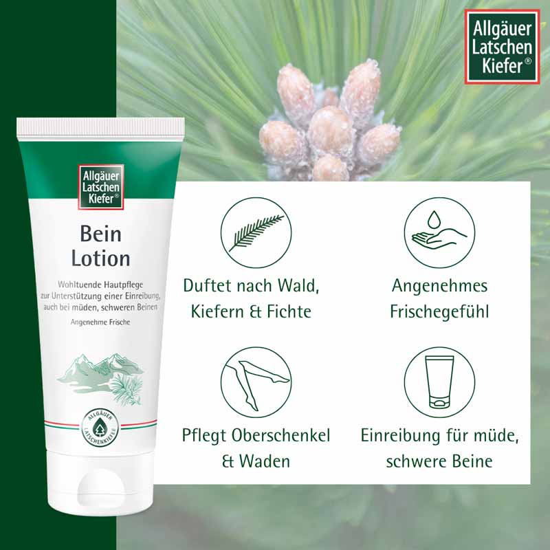 Allgäuer Latschen Kiefer Bein Lotion 100 ml Lotion