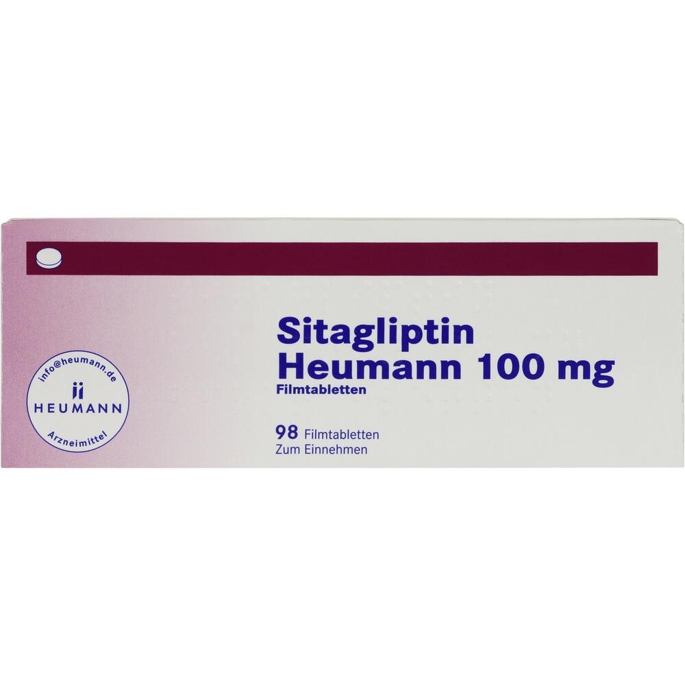 Sitagliptin Heumann 100mg 98 St Filmtabletten