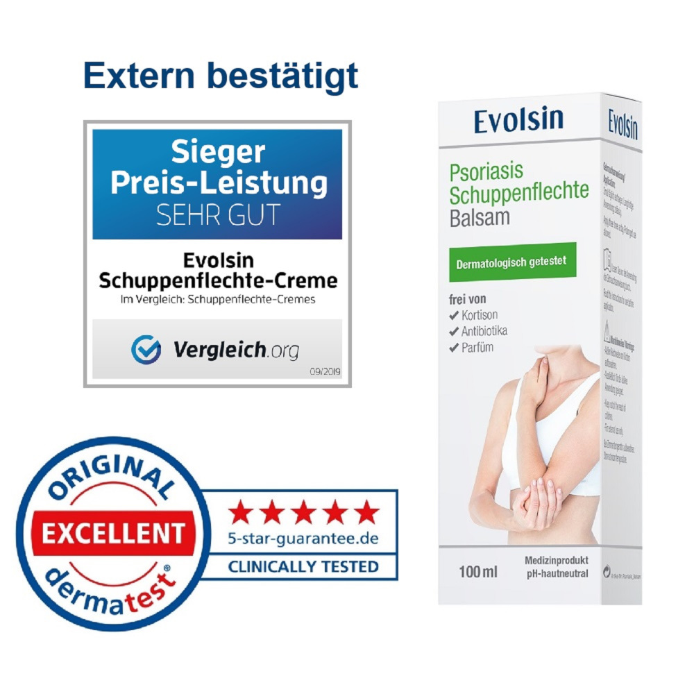 Evolsin Psoriasis Schuppenflechte Balsam 100 ml Balsam