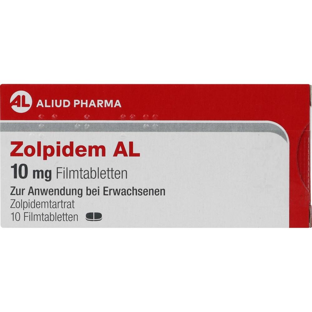 ZOLPIDEM AL 10mg 10 St Filmtabletten