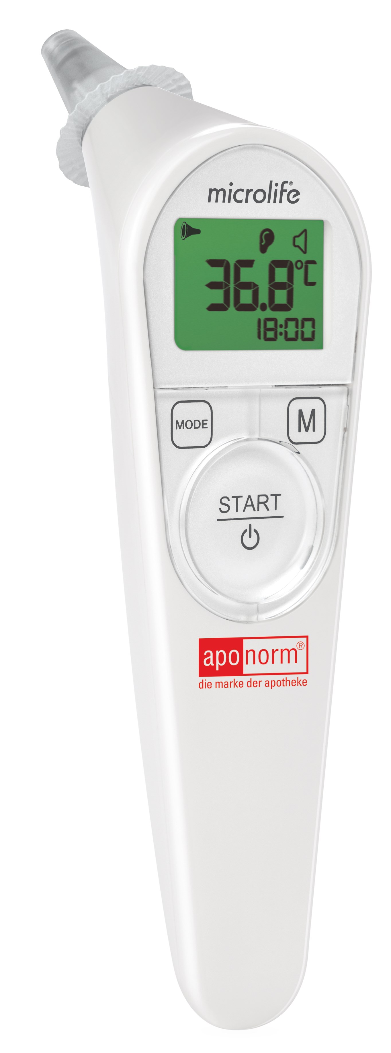 aponorm Fieberthermometer Ohr Comfort Schutzhüllen 40 St