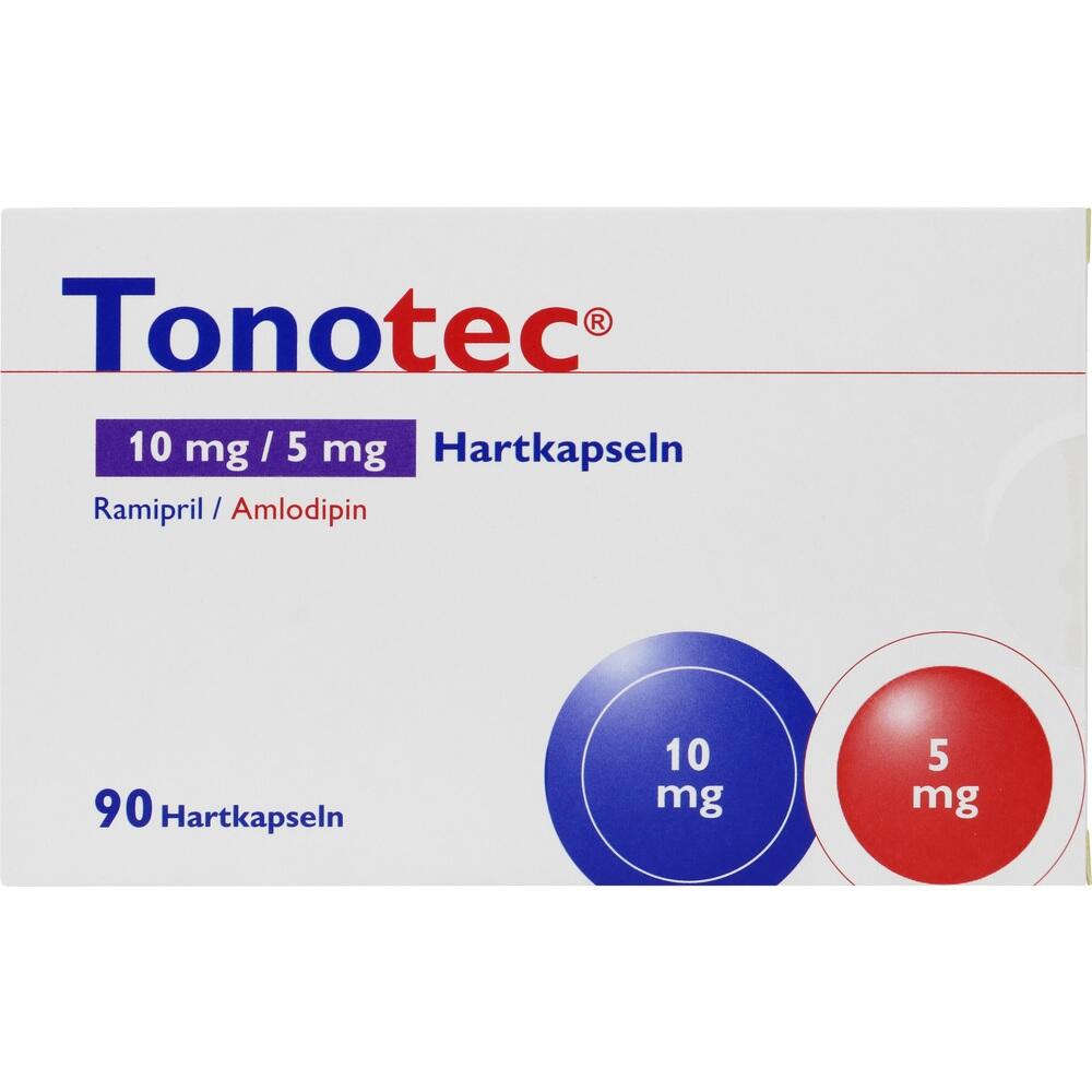 TONOTEC 10 mg/5 mg Hartkapseln 90 St Hartkapseln