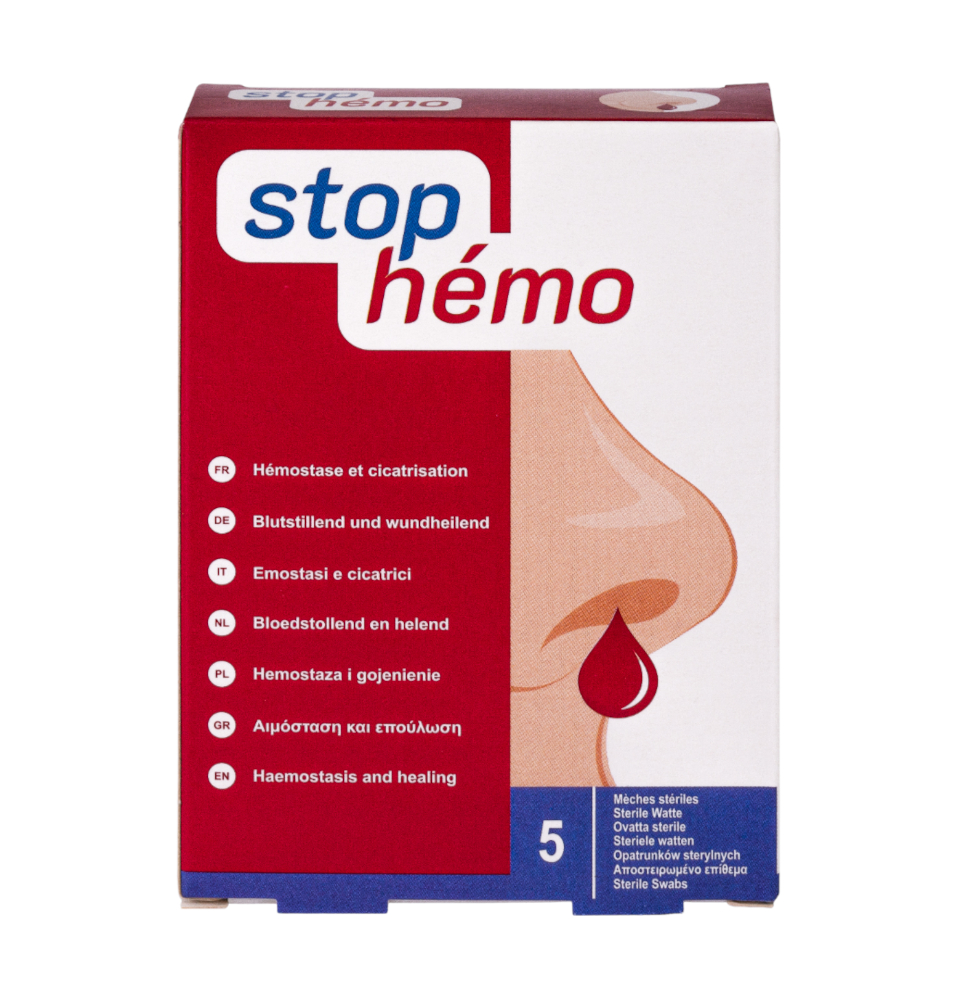 stop hemo Blutstillende Watte 5 St Watte