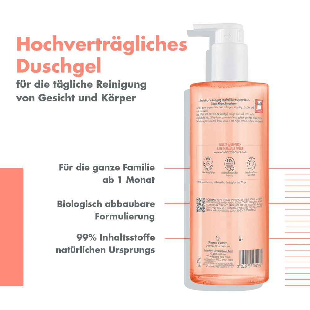 Avène XERACALM NUTRITION DUSCHGEL  500 ml Duschgel