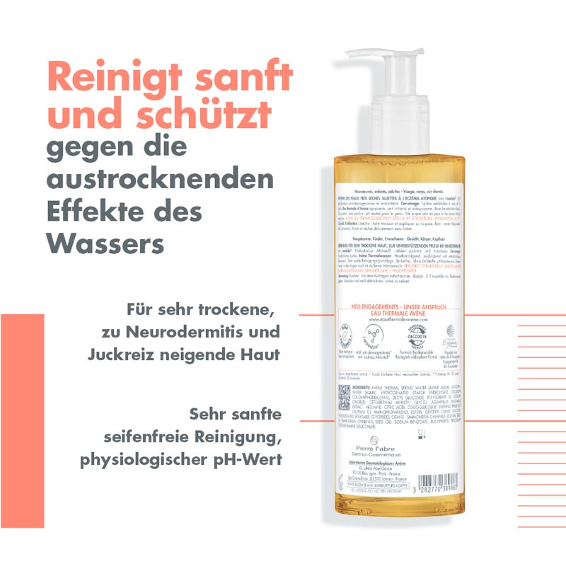 Avène XeraCalm A.D Rückfettendes Reinigungsöl  400 ml Öl