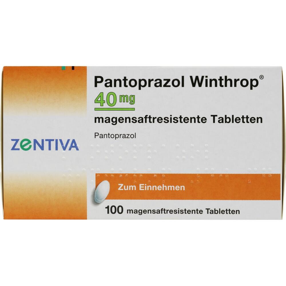 Pantoprazol Winthrop 40mg 100 St Tabletten magensaftresistent