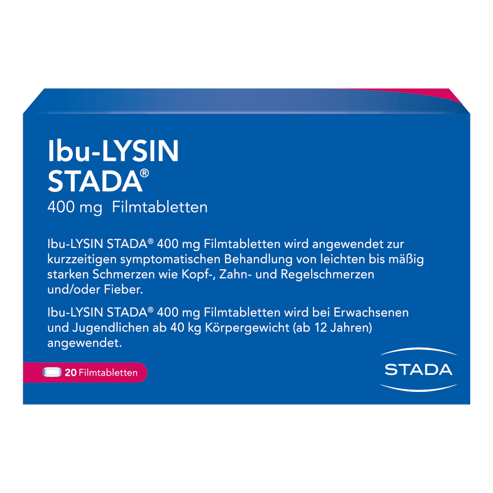 Ibu-LYSIN STADA 400 mg 20 St Filmtabletten