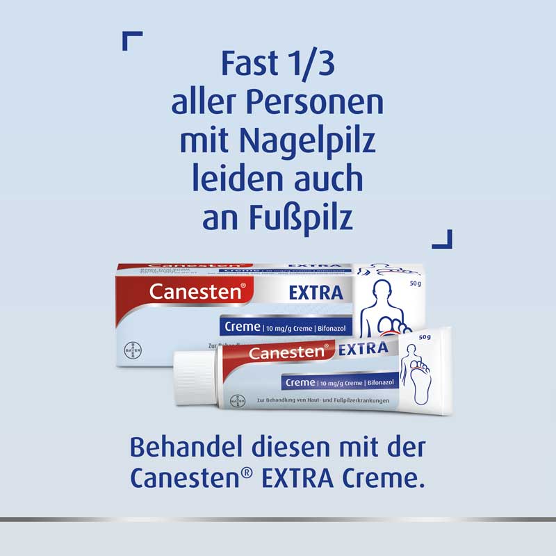 Canesten EXTRA Nagelset 1 St Salbe