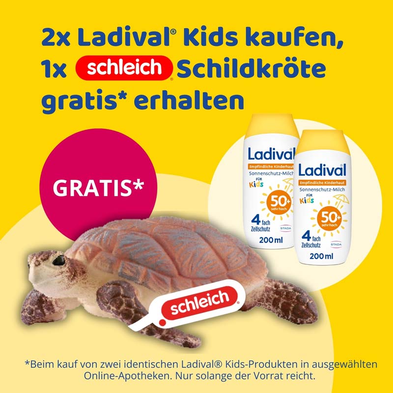 Ladival Empfindliche Kinderhaut Sonnenschutz-Milch LSF 50+ 200 ml Milch