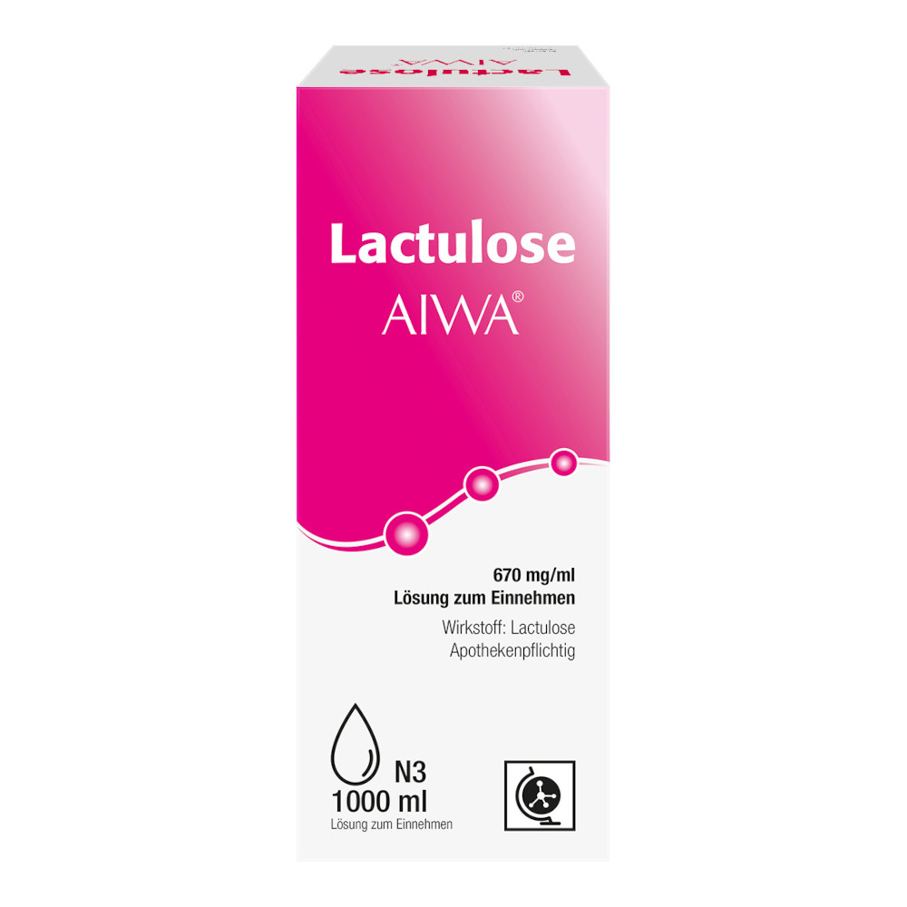 Lactulose AIWA 670mg/ml  1000 ml Lösung zum Einnehmen