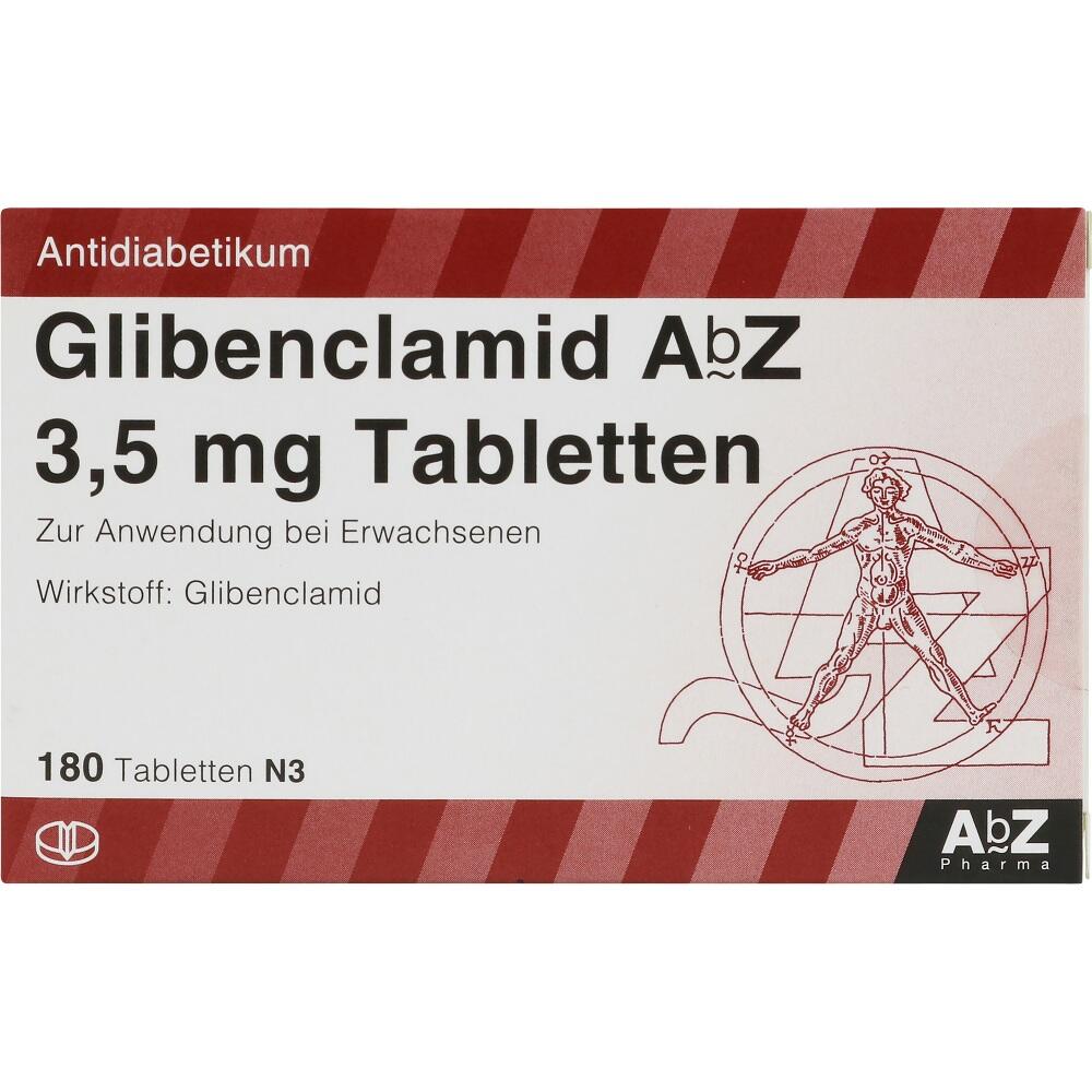 Glibenclamid AbZ 3,5mg 180 St Tabletten