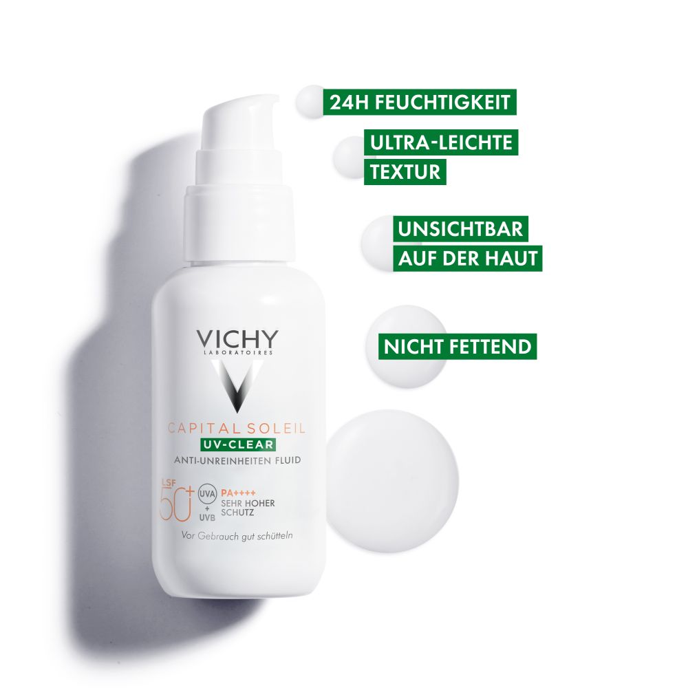 Capital Soleil UV-Clear LSF 50+ 40 ml Flüssigkeit