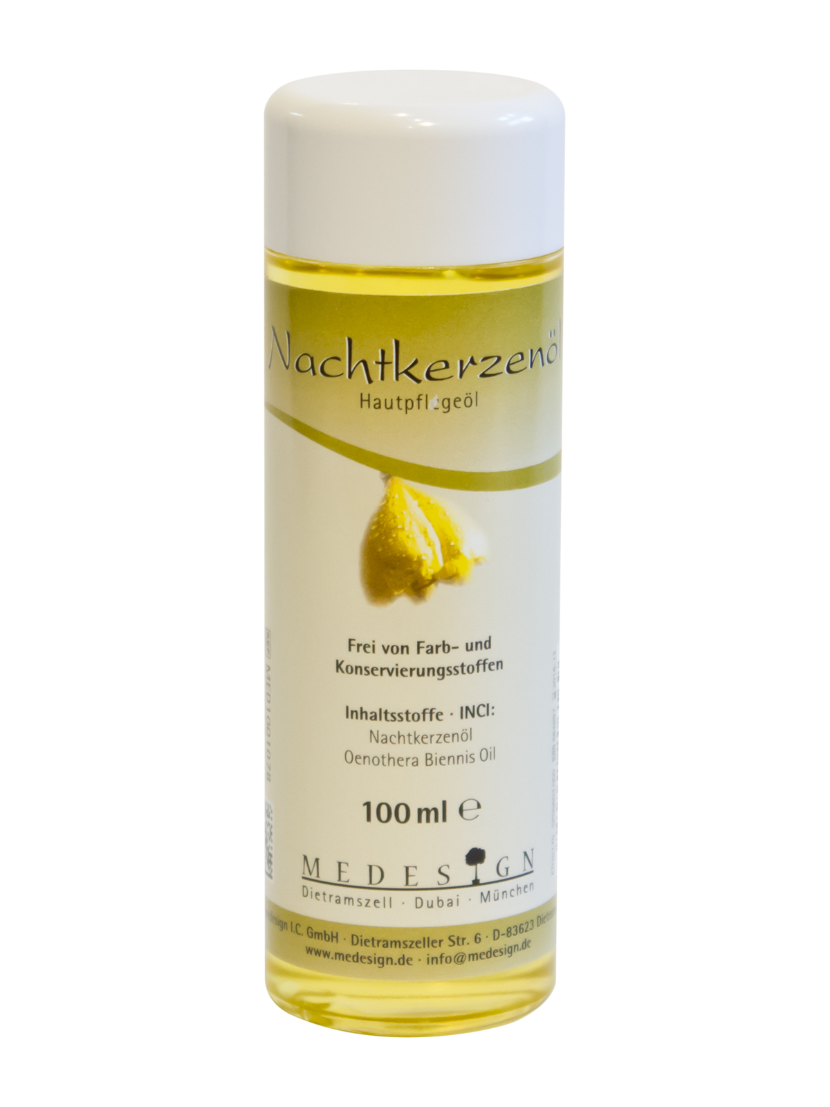 NACHTKERZENÖL Aus Kontrolliert Biologischem Anbau – 100 Ml Reine Pflege Für Haut & Wohlbefinden