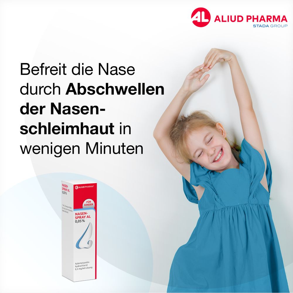Nasenspray AL 0,05 % bei Schnupfen