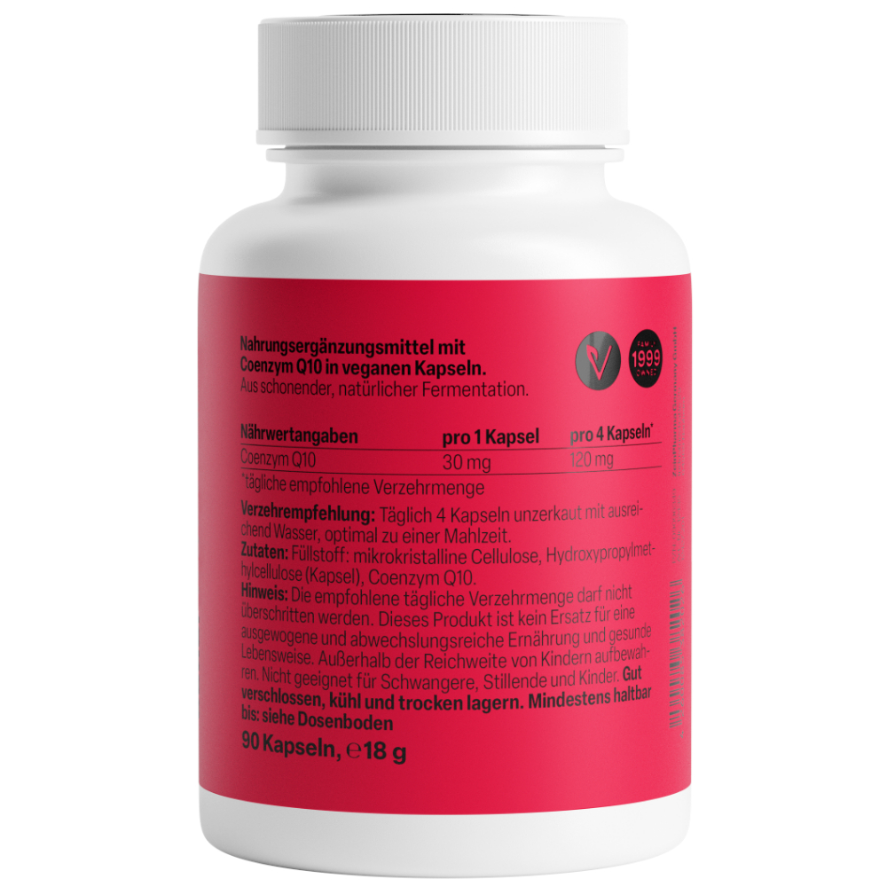 Zein PHARMA Ubichinon Coenzym Q10 30mg 30 St Kapseln