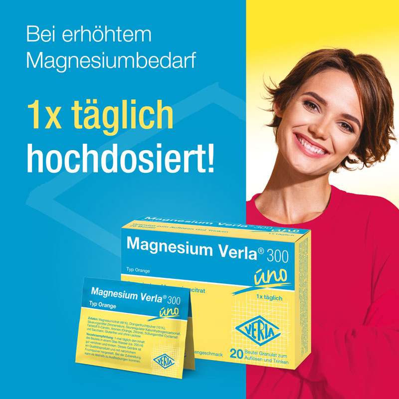Magnesium Verla 300 uno Typ Orange 20 St Granulat