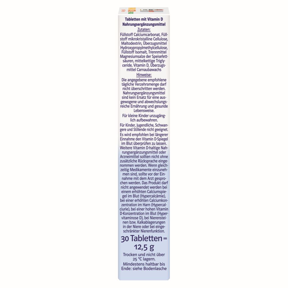 Doppelherz system Vitamin D3 7000 I.E. PFLANZLICH  30 St Tabletten