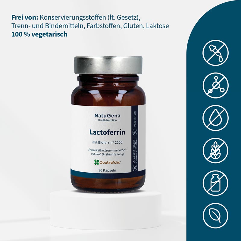 NatuGena Lactoferrin  30 St Kapseln