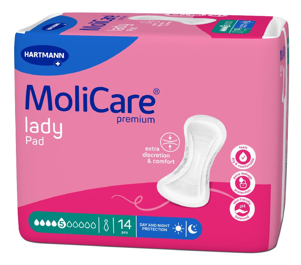 MoliCare premium lady Pad 5 Tropfen 14 St