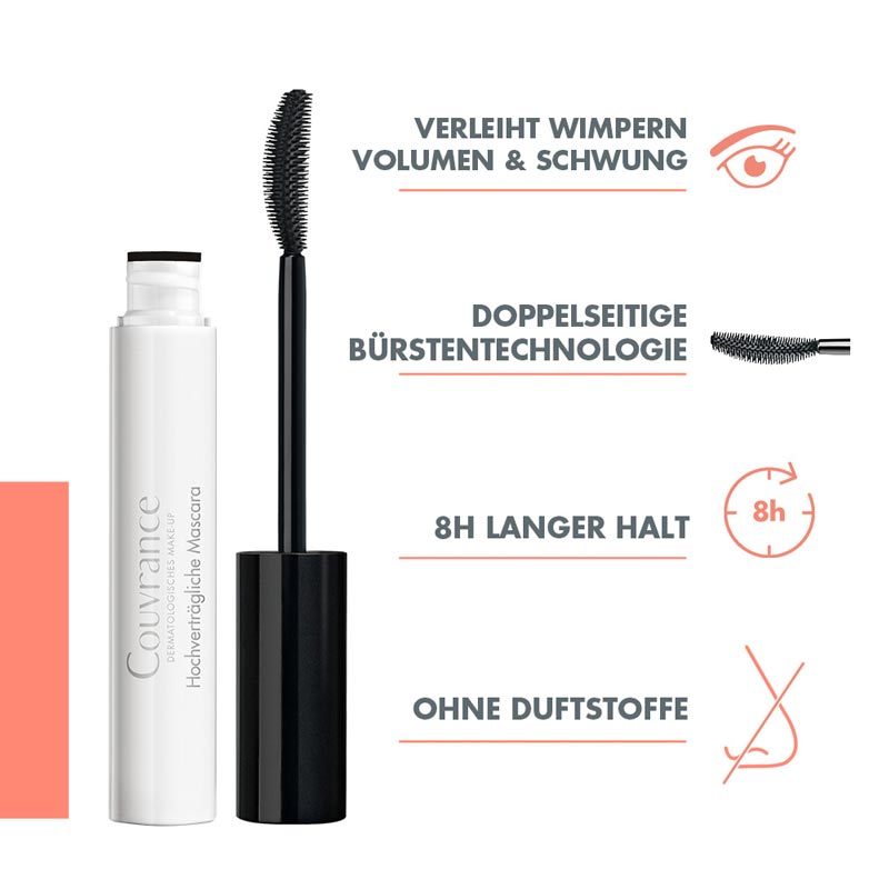 Avène Couvrance Hochverträgliche Mascara  7 ml