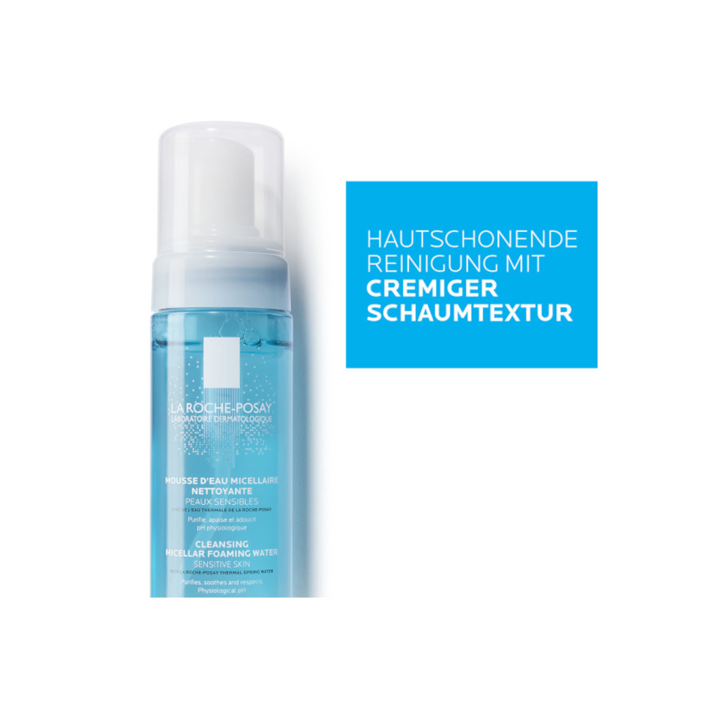 LA ROCHE-POSAY Mizellen Reinigungsschaum 150 ml Schaum