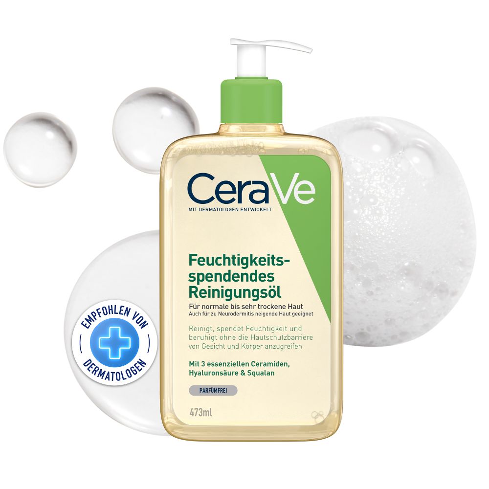 CeraVe Feuchtigkeitsspendendes Reinigungsöl 473 ml Gel