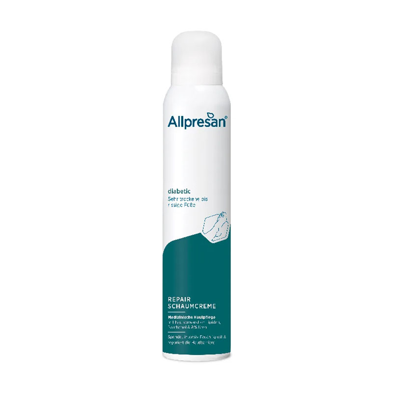 Allpresan diabetic INTENSIV REPAIR Schaum-Creme 200 ml Schaum