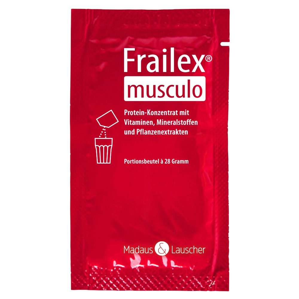 Frailex musculo Pulverbeutel a 28 g Vanille 15 St Pulver zur Herstellung einer Suspension zum Einnehmen