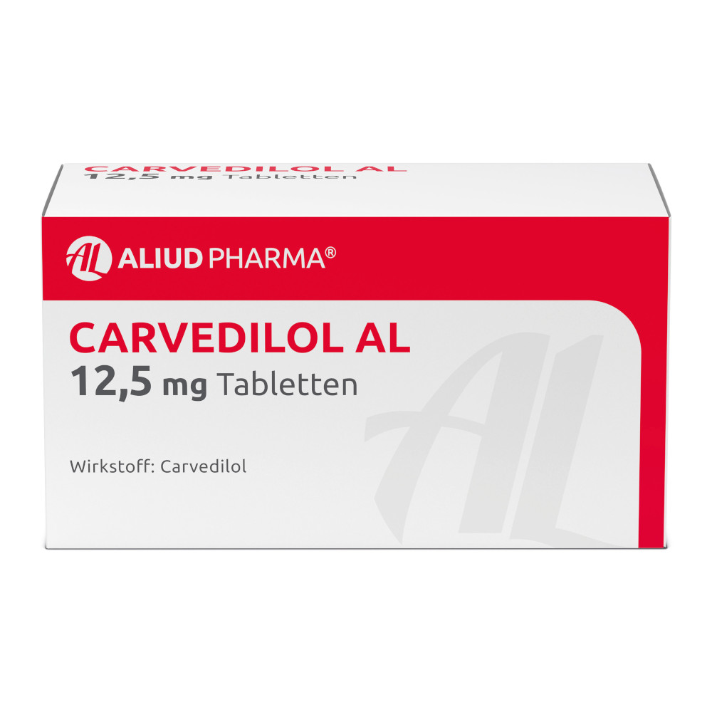 Carvedilol AL 12,5mg 100 St Tabletten