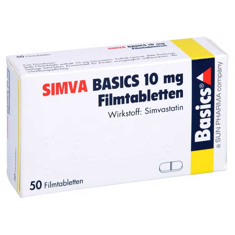 SIMVA BASICS 10mg 50 St Filmtabletten