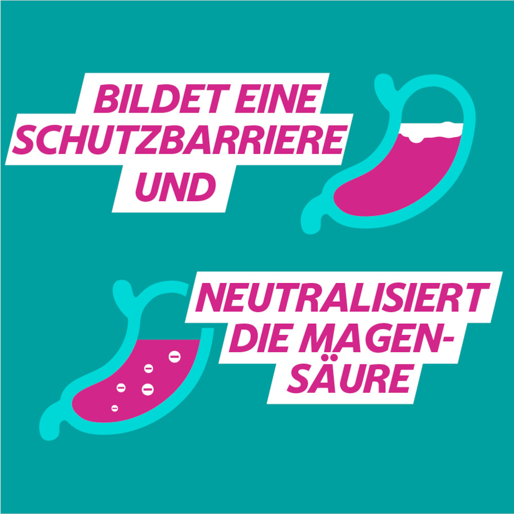 GAVISCON DUAL bei Sodbrennen 48 St Kautabletten