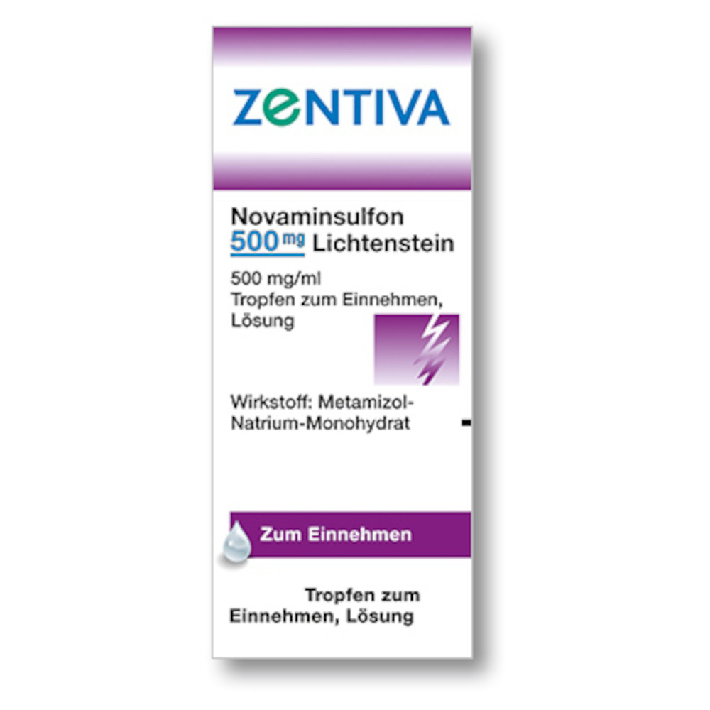 Novaminsulfon 500mg Lichtenstein 20 ml Tropfen zum Einnehmen